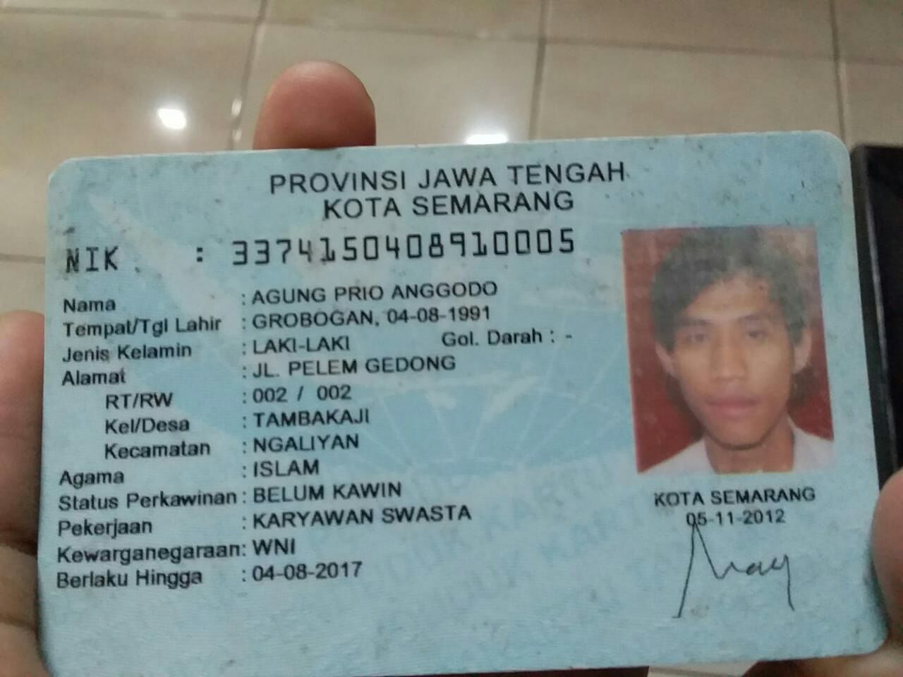 image card