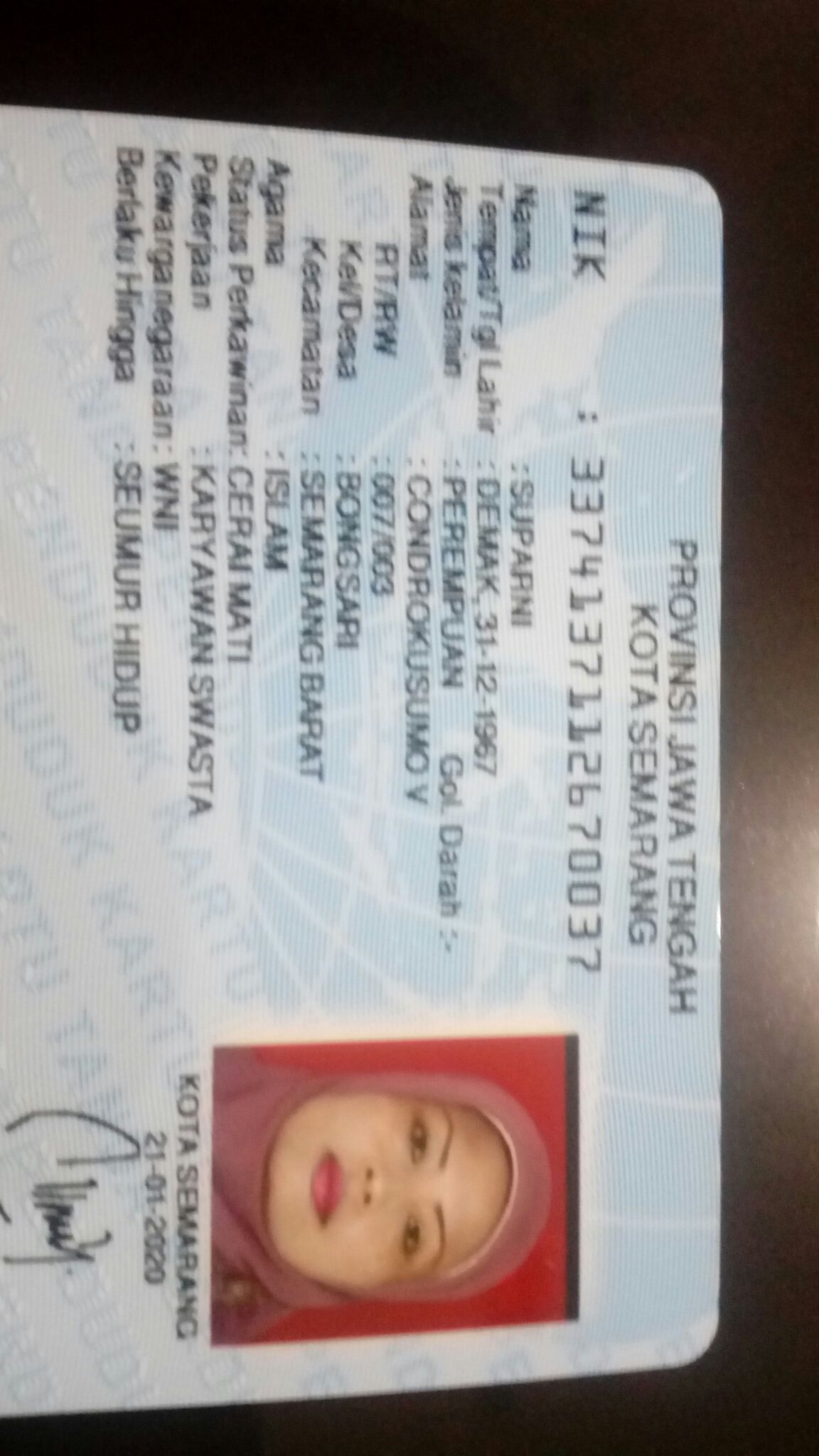 image card