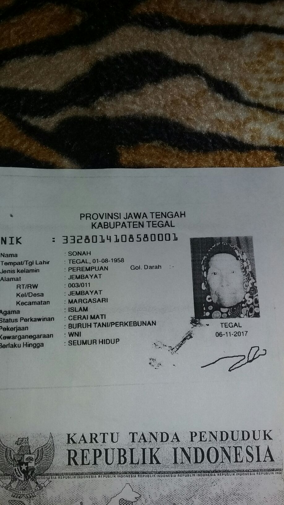 image card