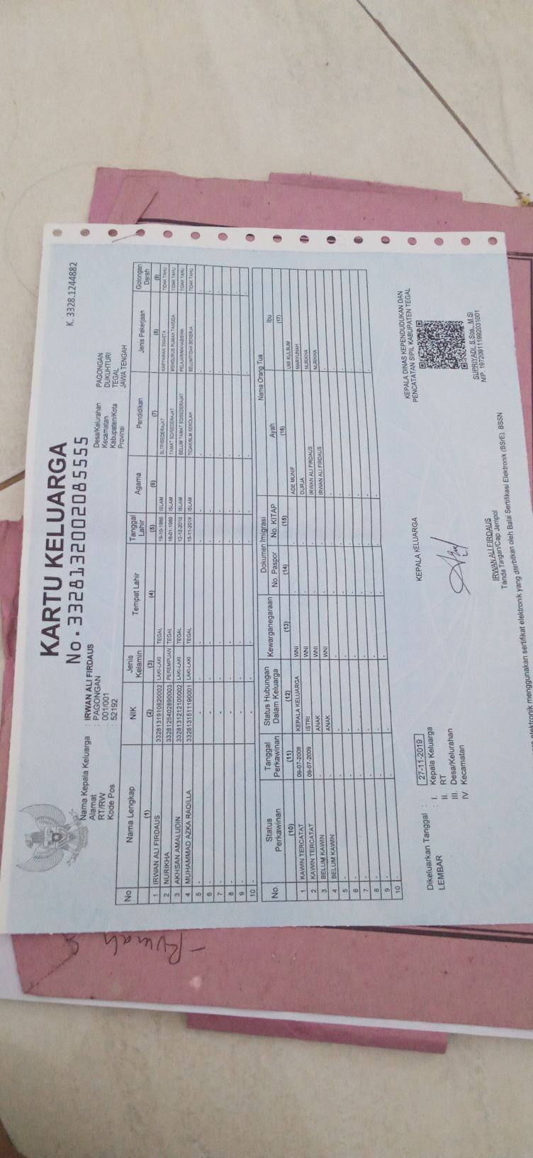 image card