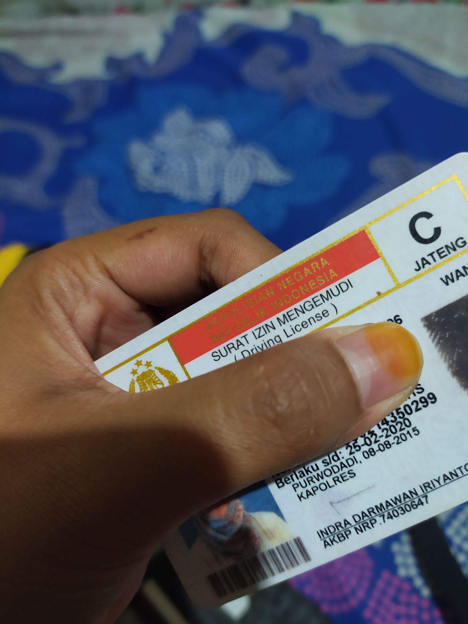 image card