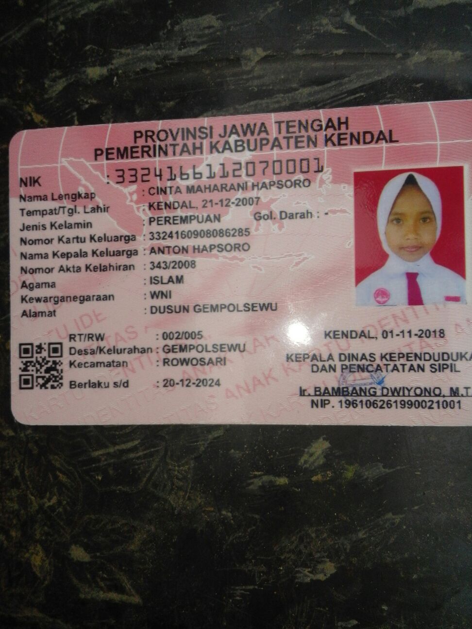image card